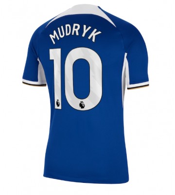 Chelsea Mykhailo Mudryk #10 Replica Home Stadium Shirt 2023-24 Short Sleeve